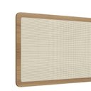 Ver imagem 6 de Conjunto Cabeceira Solteiro 90cm e Mesa de Cabeceira 1 Gaveta Pé Metal Dourado Palhinha Oslo Bege