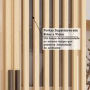 Ver mais imagens de Cozinha Compacta de Canto 100 Mdf 5 Peças com Tampo e Espaço Micro-ondas 236cm Aura Luciane Móveis