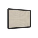 Ver imagem 4 de Conjunto Cabeceira Solteiro 90cm e Mesa de Cabeceira 1 Gaveta Pé Metal Dourado Palhinha Oslo Preto