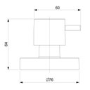 Ver imagem 3 de Kit com 2 Acabamento de Registro para Base Docol 1.1/4, 1.1/2 Basic