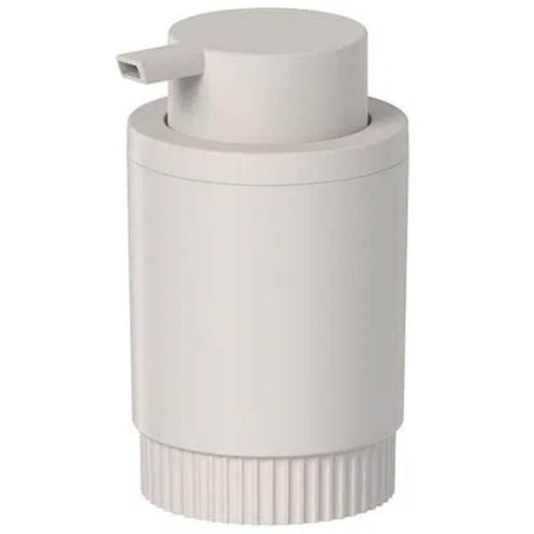 Porta Sabonete Líquido para Banheiro Dórica ou Bege 300ml Suporte Dispenser Sabão Lavabo