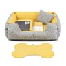 Enxoval Cama de Cachorro Impermeável Dupla Face Lola 65x50 Pets - 3