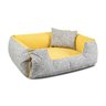 Enxoval Cama de Cachorro Impermeável Dupla Face Lola 65x50 Pets - 7
