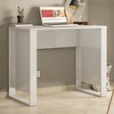 Ver imagem 1 de Mesa Escrivaninha Office Morada Branco - Demóbile