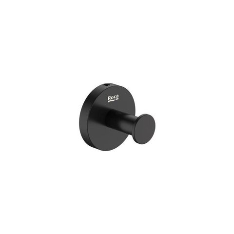 Kit com 2 Cabide Hotels Round Black Design Elegante Preto/Matte Celite