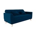 Ver imagem 3 de Sofá Cama Casal Premium 3 Lugares com Baú 2,08 Larg Pamela Matrix