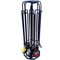 Suporte Giratório Porta 28 Cápsulas de Café Três Corações 15x35cm Aço Preto Organizador - 6