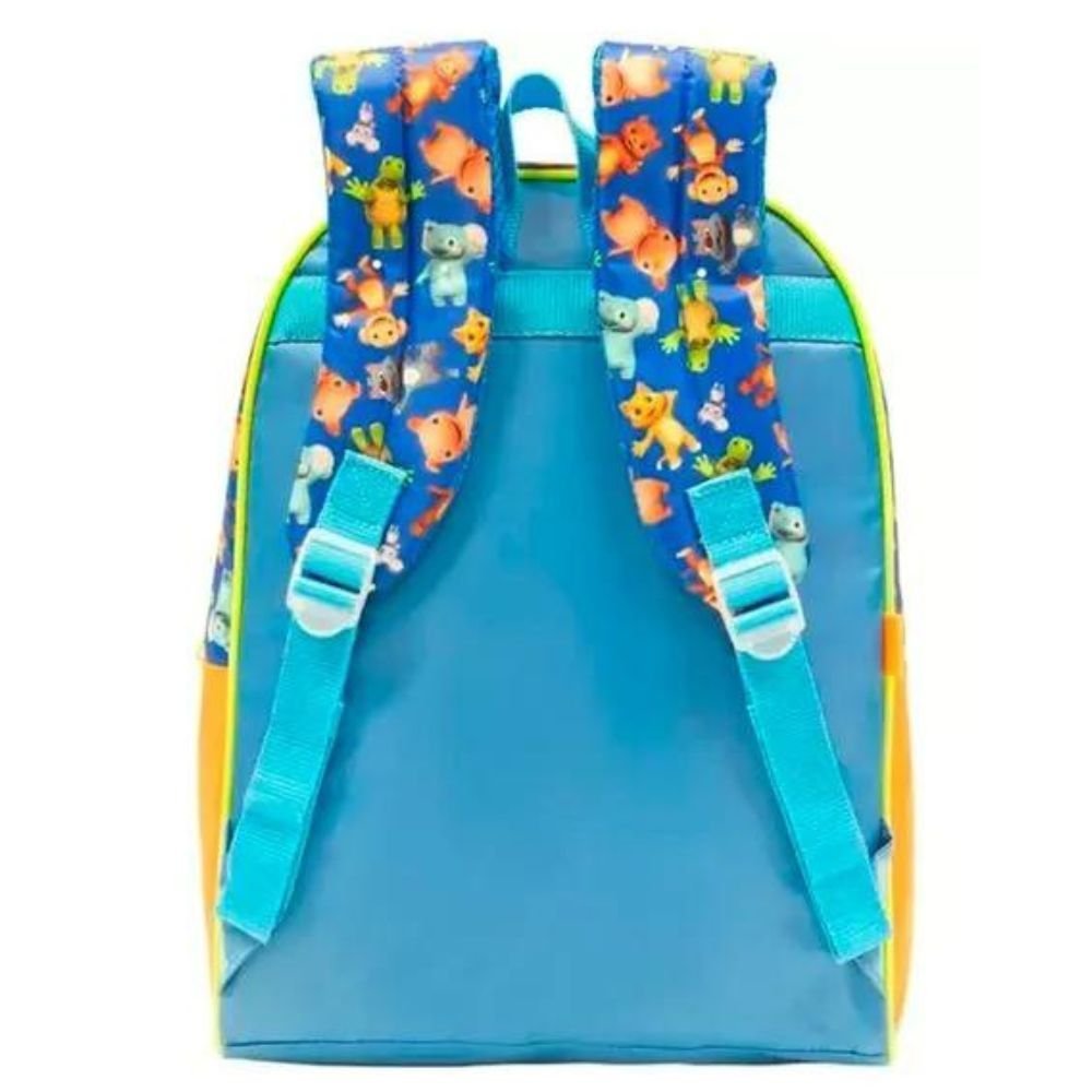 Mochila Infantil Escolar de Costas Cocomelon X2 16 Azul Xeryus - 3