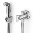 Ver imagem 1 de Kit com 2 Ducha Higiênica com Derivação Era Cromado Incepa