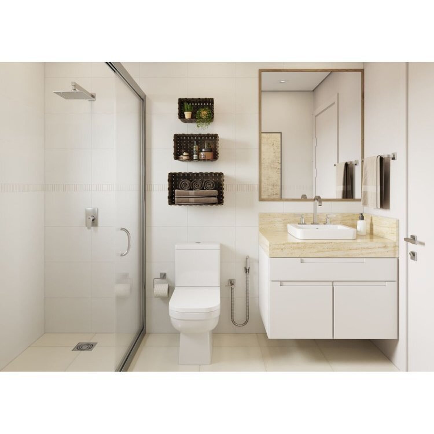 Kit com 2 Ducha Higiênica com Derivação Elite Celite - 4