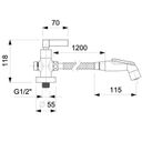 Ver imagem 5 de Kit com 2 Ducha Higiênica com Derivação Elite Celite