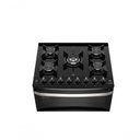 Ver imagem 6 de Fogão de Piso 5 Bocas Gás Electrolux Experience Mesa de Vidro Acendimento Automático Preto 110V