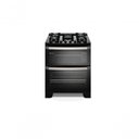Ver imagem 1 de Fogão de Piso 5 Bocas Gás Electrolux Experience Mesa de Vidro Acendimento Automático Preto 110V