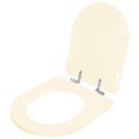 Ver imagem 2 de Assento Sanitário Soft Close Greca Bege Claro para Vaso Belize