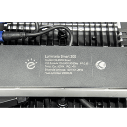 Luminária Smart Led Industrial 120w Modular Branco Quente 3000k - 5