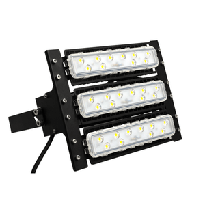 Luminária Smart Led Industrial 120w Modular Branco Quente 3000k