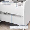 Ver imagem 6 de Armário Multiuso 2 Portas Lavanderia Nesher Branco
