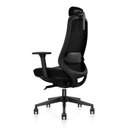 Ver imagem 4 de Cadeira Presidente Ergonômica Smartconfort Preta com Apoio de Cabeça para Escritório e Home