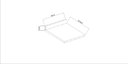 Ver imagem 2 de Tampo para Balcão 20cm Cozinha Modulada Cristal 25mm Mdf Cor:ébano