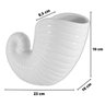VASO CARACOL PQ:Branco - 4
