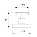 Ver imagem 2 de Kit com 3 Acabamento de Registro Base Celite 1.1/4, 1.1/2 Up