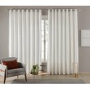 Ver imagem 2 de Cortina Tecido Linho 4,00M De Largura X 2,30M De Altura Palha Para Sala Ou Quarto