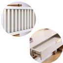 Ver imagem 4 de Aparador Riveira com 1 Gaveta - Off White - Colibri