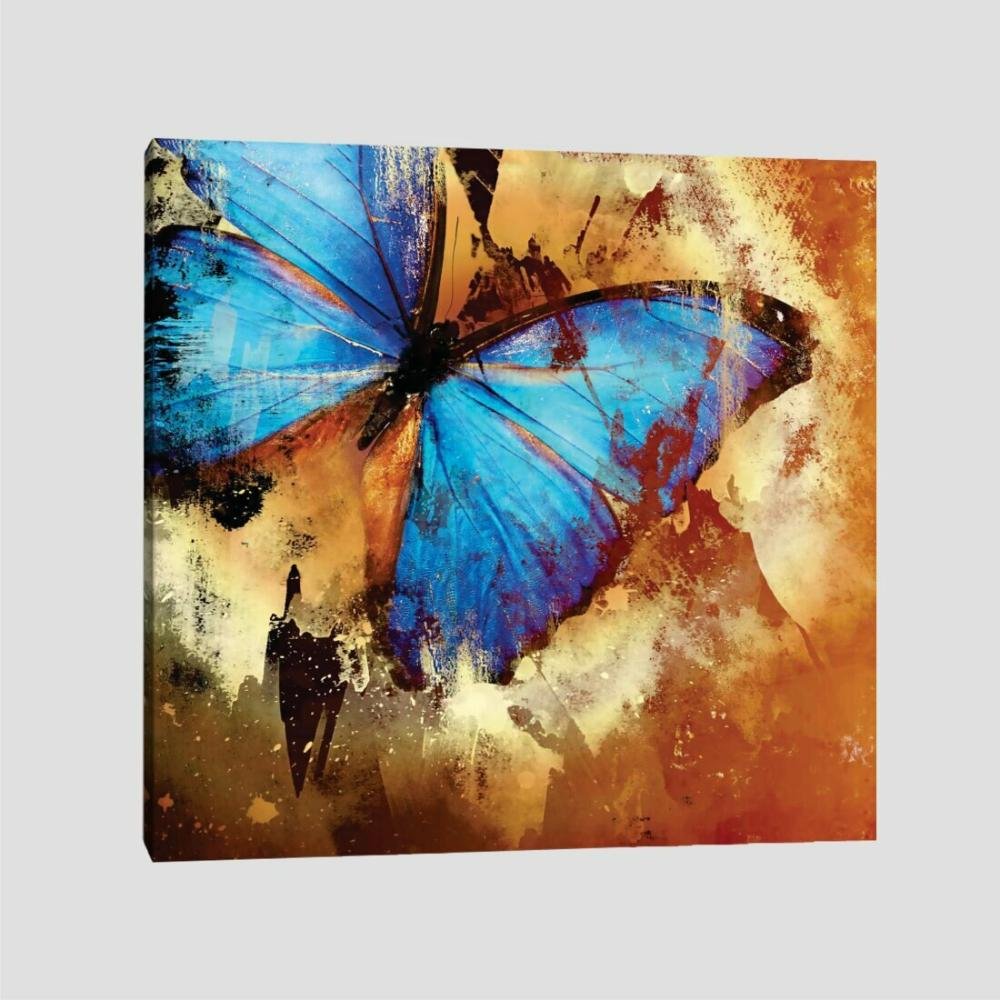 Quadro decorativo A4 BORBOLETA, natureza, butterfly, VIDA