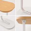 Ver imagem 3 de Mesa de Apoio Madeira Mesinha Auxiliar Lateral Canto Sala