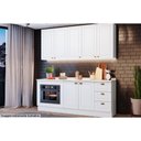 Ver imagem 3 de Módulo Cozinha Henn Americana Balcão P- Forno de Embutir S- Tampo 80cm Cinza