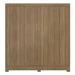 Guarda Roupa Casal Prático Amêndola Touch - Demóbile - 4