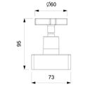 Ver imagem 2 de Kit com 3 Acabamento de Registro Base Reforma 1.1/4, 1.1/2 Lotus