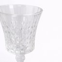 Ver imagem 2 de Conjunto de 6 Taças de Vidro Lapidado Louvre com Pé 450 Ml