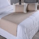 Ver imagem 1 de Peseira Queen Aurora 5 Peças Percal Cáqui