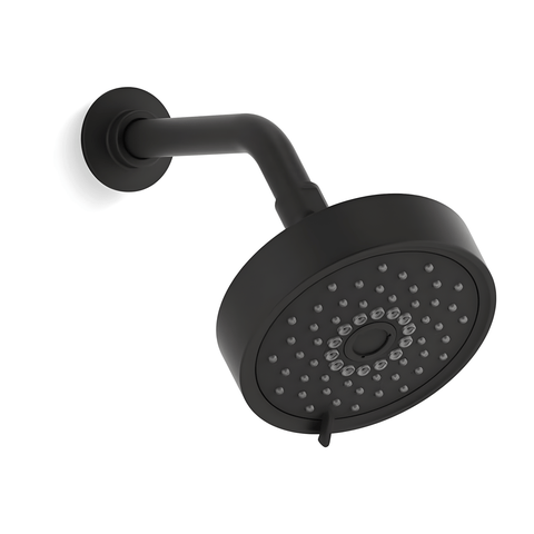 Chuveiro Kohler Purist Multi Função Preto com Tubo 22170br-bl