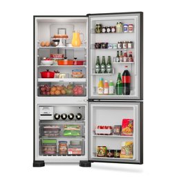 Geladeira Brastemp 447 Litros Frost Free Inverse com Smart Flow e Fresh Box Black Inox Bre57fe 127v - 5