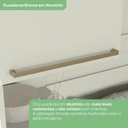 Ver imagem 5 de Ponte Casal Modulado 3 Portas 185x145 Cm Seletto Areia Henn