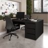 Conjunto Home Office 4 Peças 2 Mesas 120cm 2 Gaveteiros Ficus CabeCasa MadeiraOriginals - 1