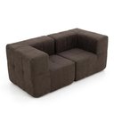 Ver imagem 4 de Sofá Modular 2 Lugares com 2 Cantos Kappesberg Boucle Marrom