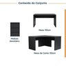 Conjunto Home Office 1 Mesa em L 1 Mesa 135cm 1 Gaveteiro Ficus CabeCasa MadeiraOriginals - 2