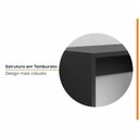 Ver imagem 4 de Conjunto Home Office 1 Mesa em L 1 Mesa 1 Gaveteiro Ficus 135cm CabeCasa MadeiraOriginals Preto
