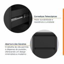 Ver imagem 7 de Conjunto Home Office 1 Mesa em L 1 Mesa 135cm 1 Gaveteiro Ficus CabeCasa MadeiraOriginals