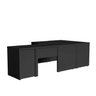Conjunto Home Office 1 Mesa em L 1 Mesa 135cm 1 Gaveteiro Ficus CabeCasa MadeiraOriginals - 10