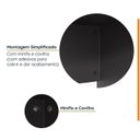 Ver imagem 6 de Conjunto Home Office 1 Mesa em L 1 Mesa 1 Gaveteiro Ficus 135cm CabeCasa MadeiraOriginals Preto