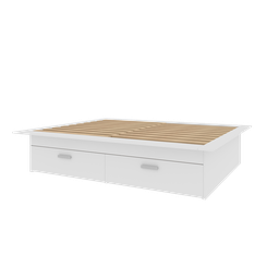Cama Casal Adulto com 4 Gavetas Gades Yescasa - 7