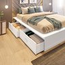 Cama Casal Adulto com 4 Gavetas Gades Yescasa - 11