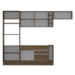 Cozinha Completa Safira Armário e Balcão Rustic Madesa - 7