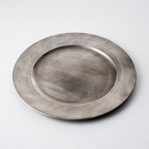 Kit 4 Pç Sousplat Silver Antique 33cm