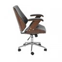 Ver imagem 2 de Kit 6 Cadeiras de Escritório Diretor Giratória Office Lisboa Preto Rivatti