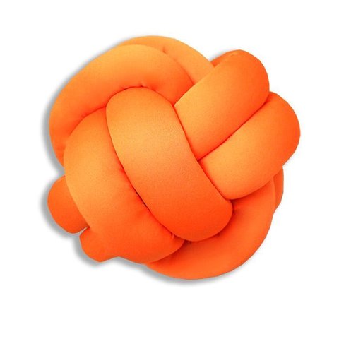 Almofada Decorativa Nó Malha:laranjas